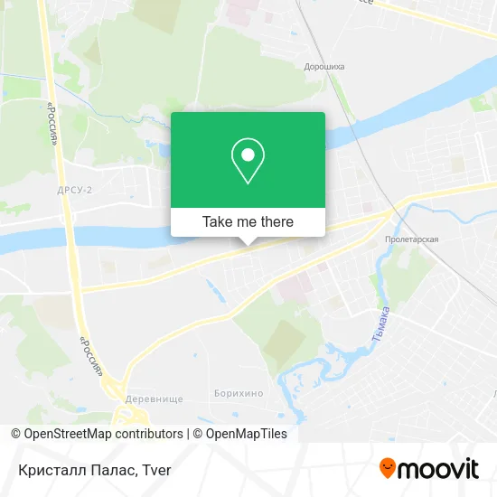Кристалл Палас map
