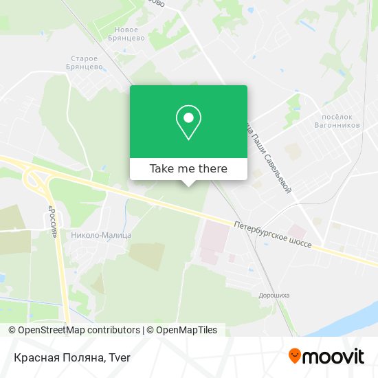 Красная Поляна map