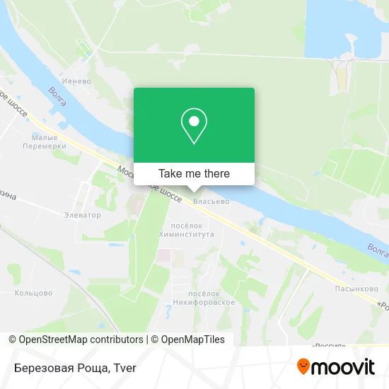 Березовая Роща map