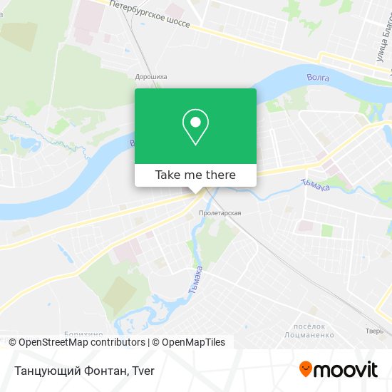 Танцующий Фонтан map