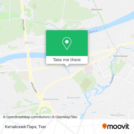 Китайский Парк map