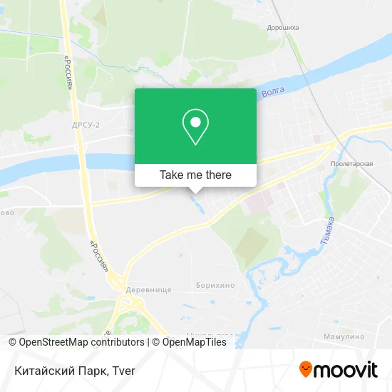 Китайский Парк map