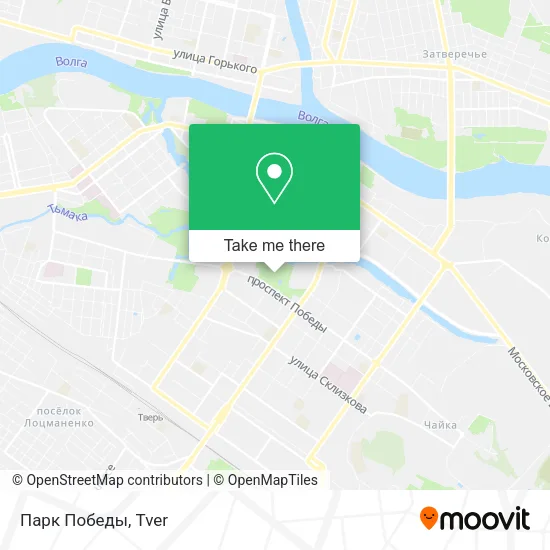 Парк Победы map