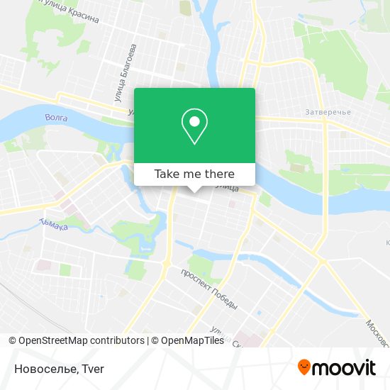 Новоселье map