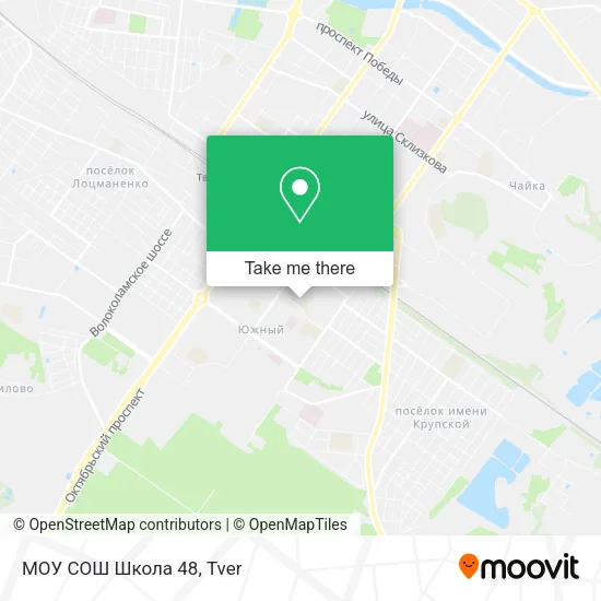 МОУ СОШ  Школа 48 map