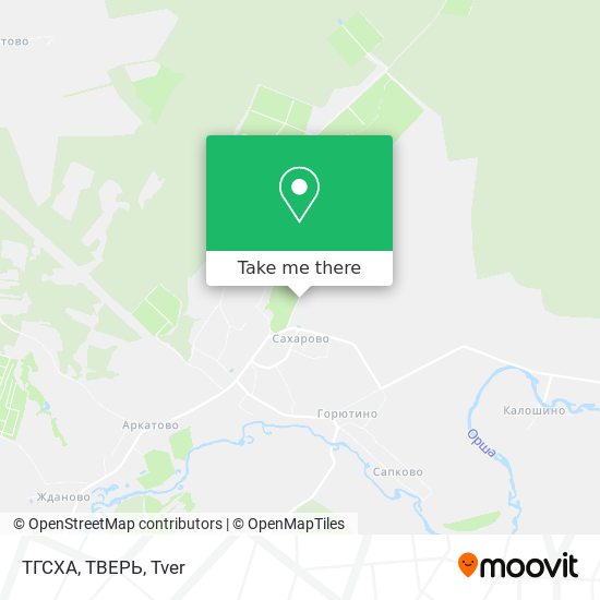 ТГСХА, ТВЕРЬ map