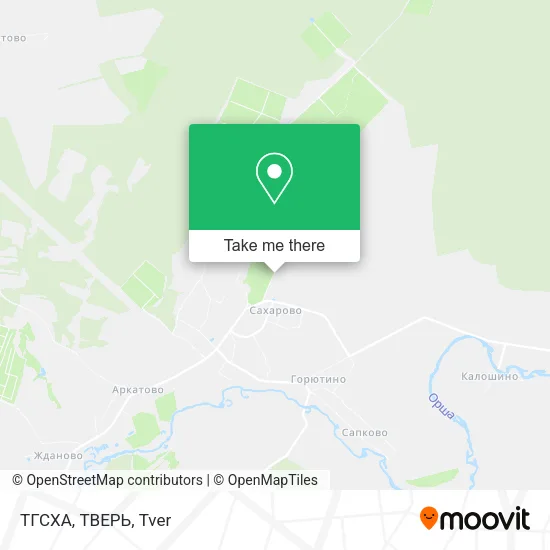 ТГСХА, ТВЕРЬ map