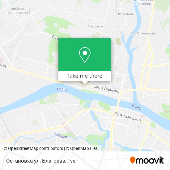 Остановка ул. Благоева map
