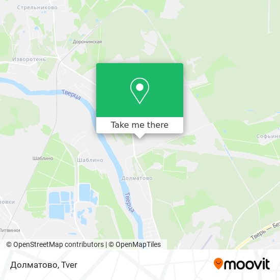 Долматово map