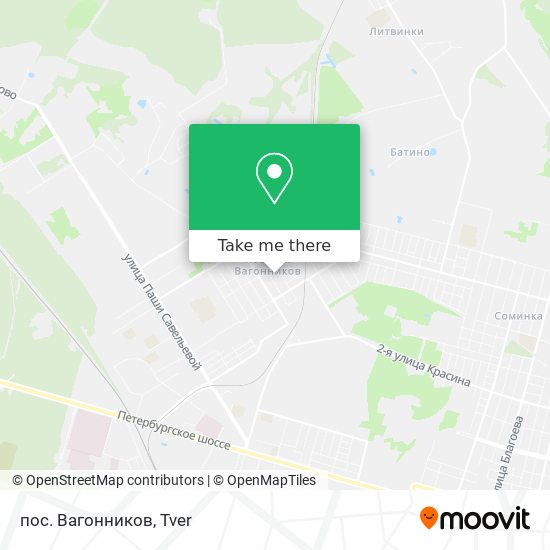 пос. Вагонников map