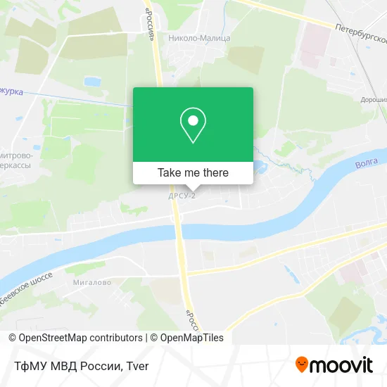 ТфМУ МВД России map