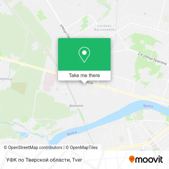 УФК по Тверской области map