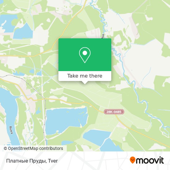 Платные Пруды map