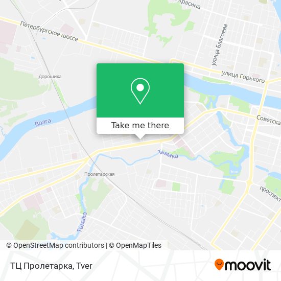 ТЦ Пролетарка map