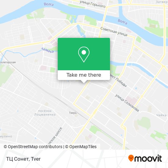 ТЦ  Сонет map