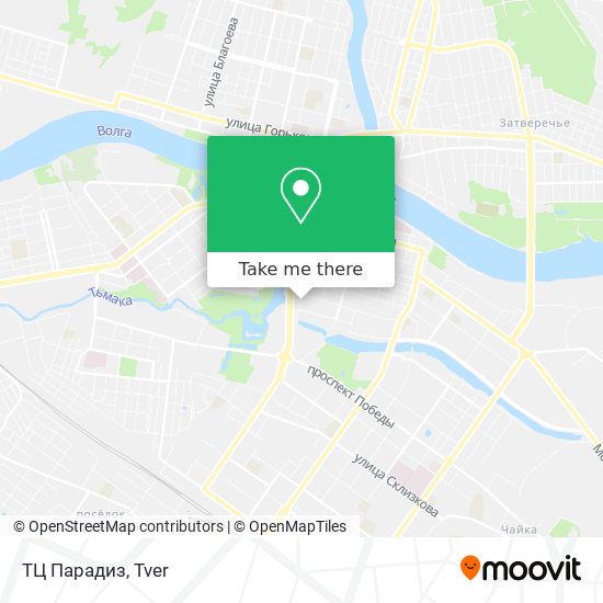 ТЦ  Парадиз map