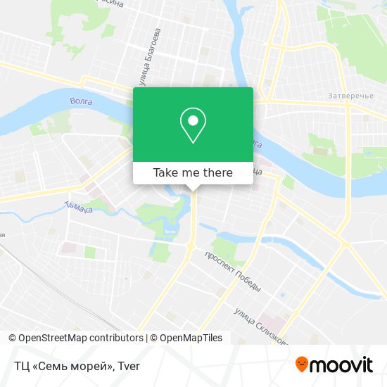 ТЦ «Семь морей» map