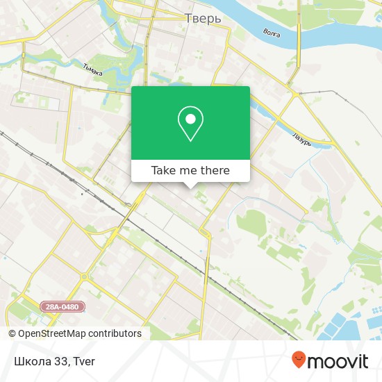 Школа 33 map