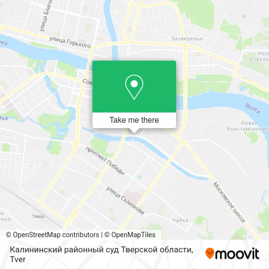 Калининский районный суд Тверской области map