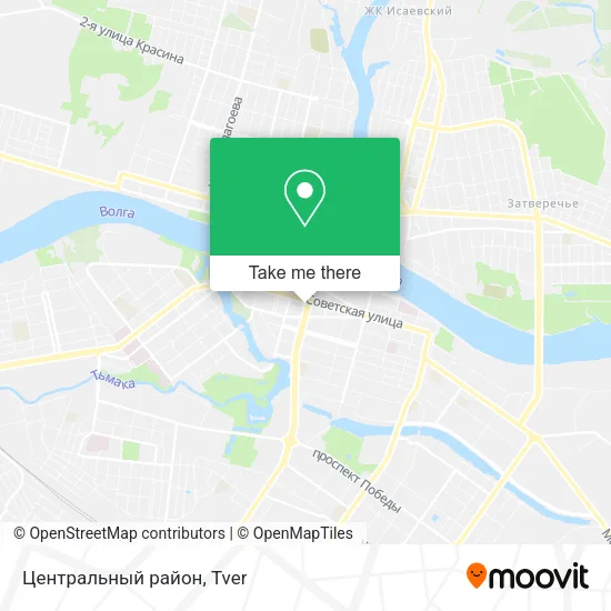 Центральный район map