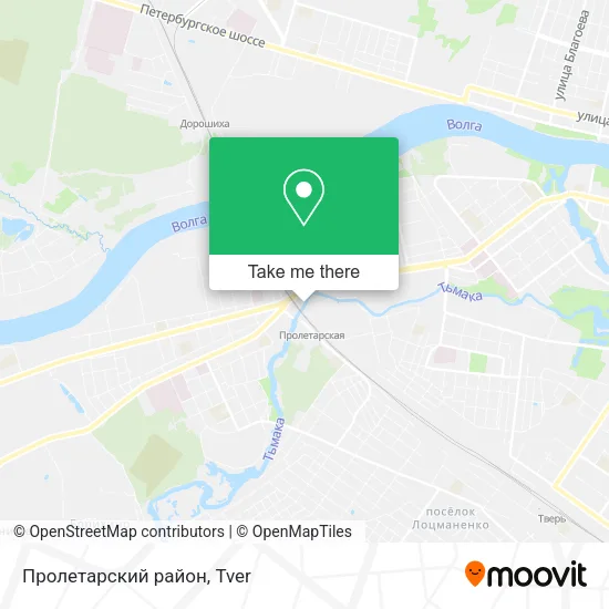 Пролетарский район map