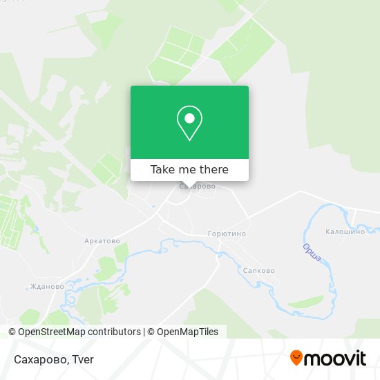 Сахарово map