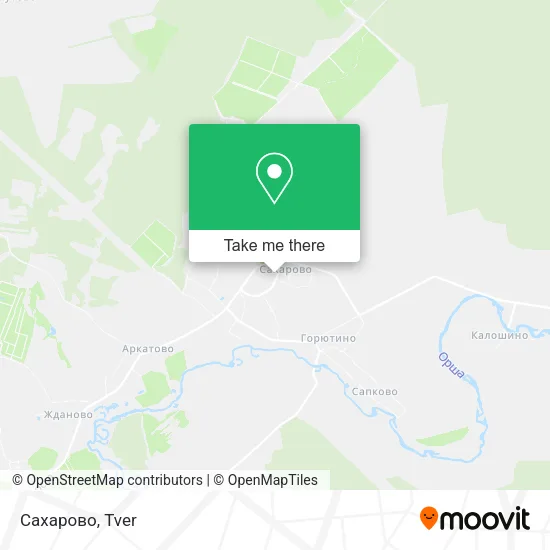 Сахарово map