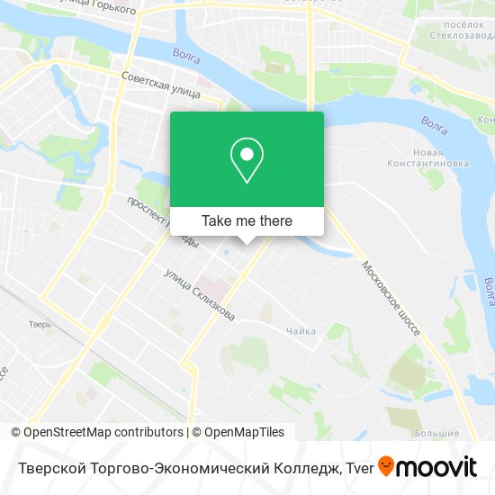 Тверской Торгово-Экономический Колледж map