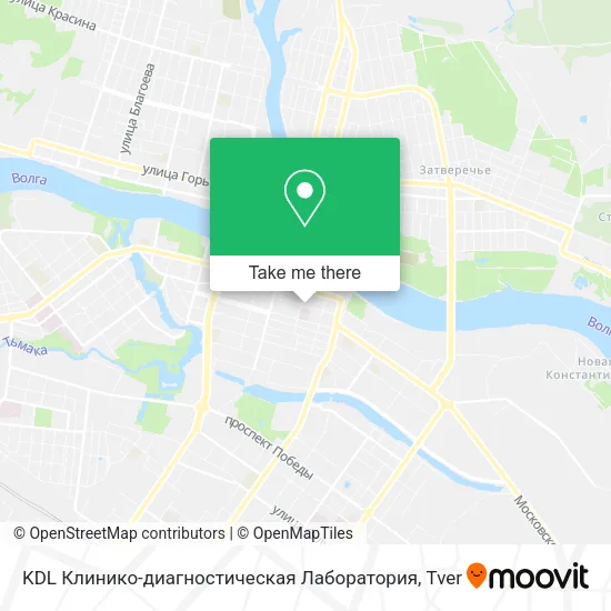 KDL Клинико-диагностическая Лаборатория map