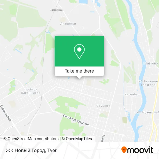 ЖК  Новый Город map