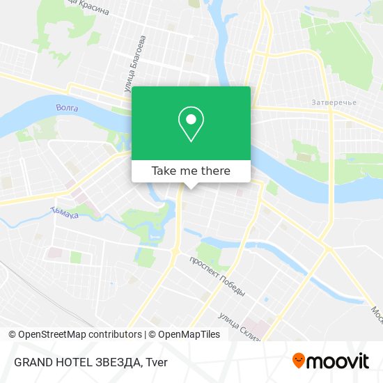 GRAND HOTEL ЗВЕЗДА map