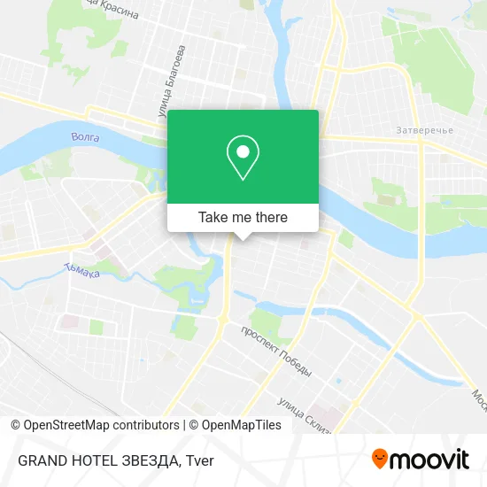 GRAND HOTEL ЗВЕЗДА map