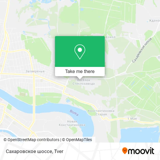 Сахаровское шоссе map