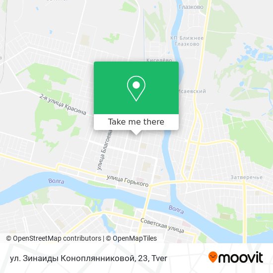 ул. Зинаиды Коноплянниковой, 23 map