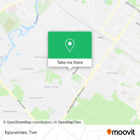 Брусилово map