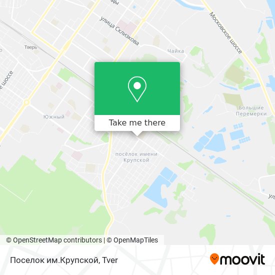Поселок им.Крупской map