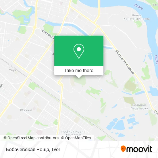 Бобачевская Роща map
