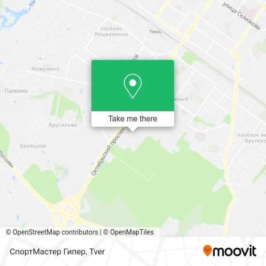 СпортМастер Гипер map
