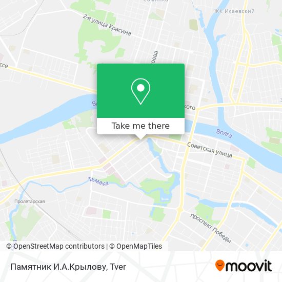 Памятник И.А.Крылову map