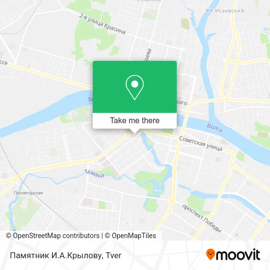 Памятник И.А.Крылову map