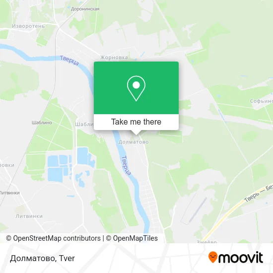 Долматово map