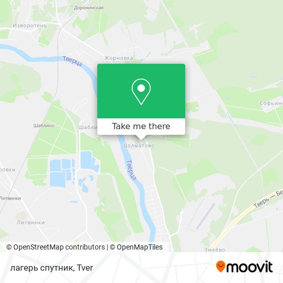 лагерь спутник map
