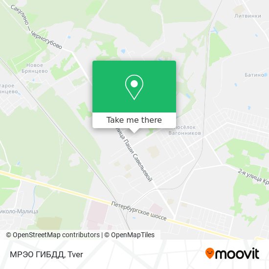 МРЭО ГИБДД map