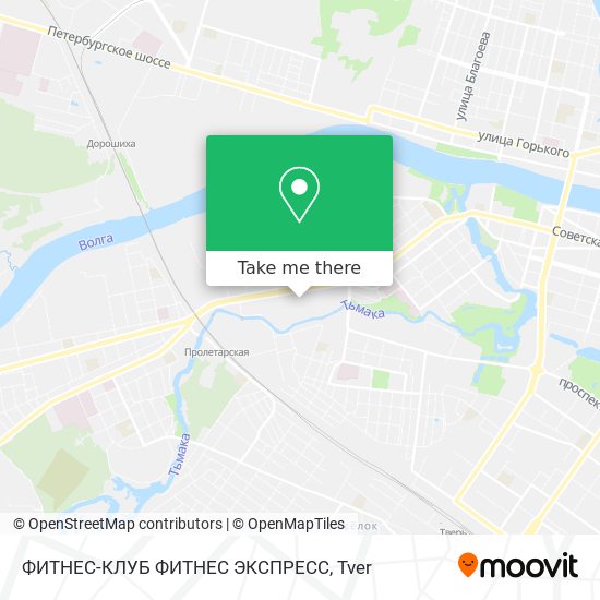 ФИТНЕС-КЛУБ  ФИТНЕС ЭКСПРЕСС map