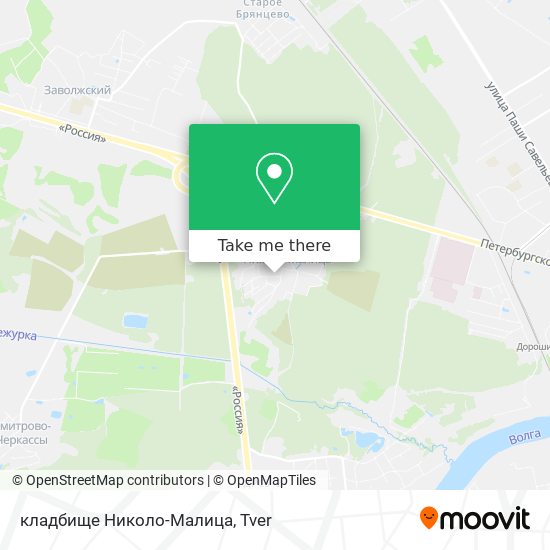 кладбище Николо-Малица map