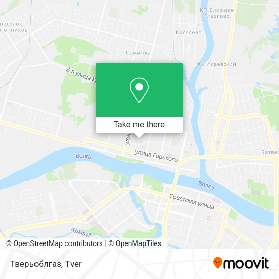 Тверьоблгаз map