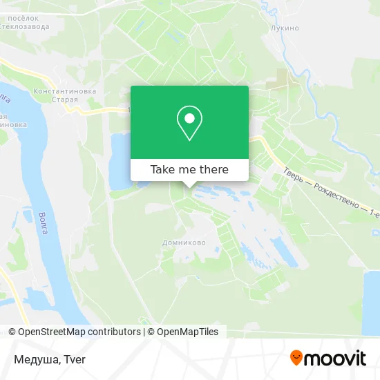 Медуша map