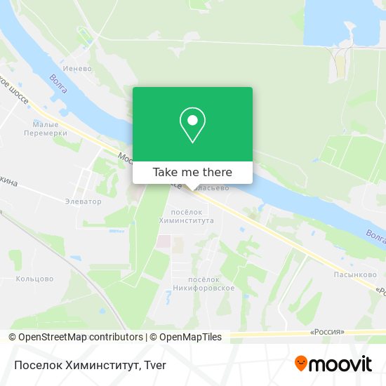 Поселок Химинститут map