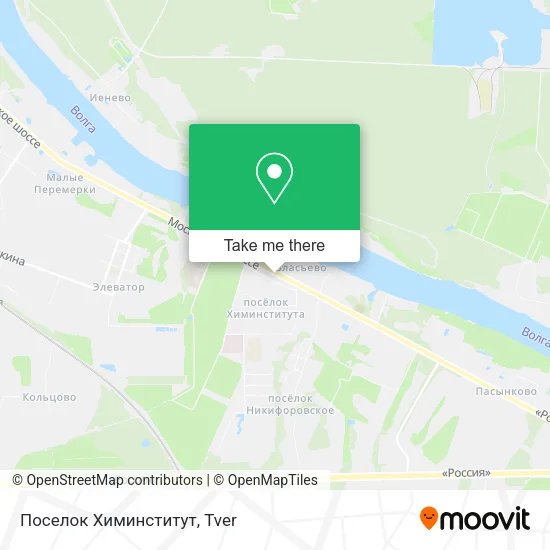 Поселок Химинститут map