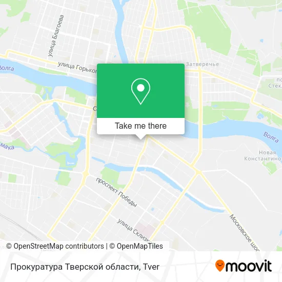 Прокуратура Тверской области map